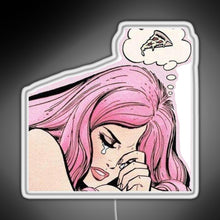 Load image into Gallery viewer, Pizza RGB neon sign white
