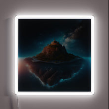 Load image into Gallery viewer, Galaxy-inspired RGB neon sign illuminates your space with vibrant colors