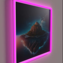 Load image into Gallery viewer, Galactic Vibes: Neon LED Wall Sign with Colorful Planet Accentuation