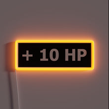 Load image into Gallery viewer, Eye-catching Plus 10 HP RGB Neon Sign for Gaming Enthusiasts