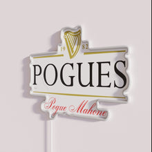Load image into Gallery viewer, Retro Irish band inspired Pogues 1982 Pogue Mahone neon sign