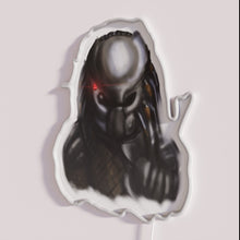 Load image into Gallery viewer, Predator Yautja alien hunting team semi-realistic 3D neon sign