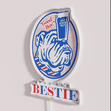 Load image into Gallery viewer, Neon pub decor, colorful Bestie theme bar LED lighting accents