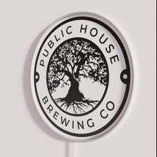 Load image into Gallery viewer, Neon Pub Sign - Public House Brewing Company Custom RGB Lighting