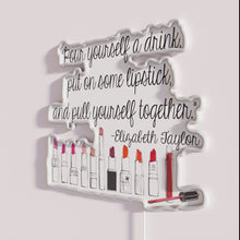 Load image into Gallery viewer, Motivational Neon Wall Sign with Inspirational Quote 'Pull Yourself Together' Design