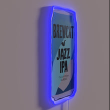 Load image into Gallery viewer, Neon sign with bold letters reading Punk IPA I prefer Jazz