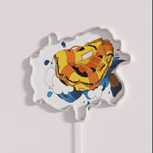 Load image into Gallery viewer, Vibrant RGB LED rafting neon sign for modern home decor enthusiasts.