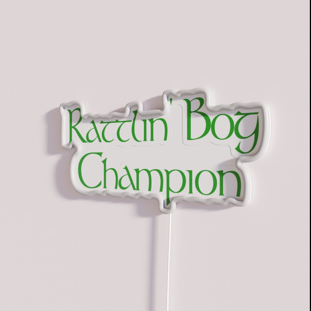 Rattlin Bog Champion Rgb Led Sign - Neon Factory