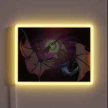 Load image into Gallery viewer, Vibrant LED neon sign with Reaching Out message in colorful script.