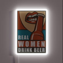 Load image into Gallery viewer, Boldly lit statement piece for the unapologetic beer lover woman.