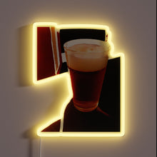 Load image into Gallery viewer, Vibrant RGB bar lighting system with customizable color settings installed.