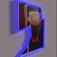 Load image into Gallery viewer, RGB neon sign for a lively home coffee bar atmosphere