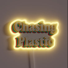 Load image into Gallery viewer, Retro gaming inspired plastic with bright RGB neon effect lighting.