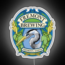 Load image into Gallery viewer, Retro Fremont Brewing Company Beer RGB neon sign white