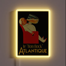 Load image into Gallery viewer, Vintage retro style Le Bon Bock beer bar decor sign