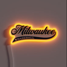 Load image into Gallery viewer, Brighten up your stadium-inspired decor with this nostalgic LED sign