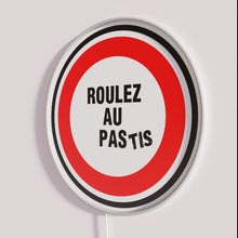 Load image into Gallery viewer, Vibrant Neon Sign with Retro Motorcycle Theme and Pastel Colors