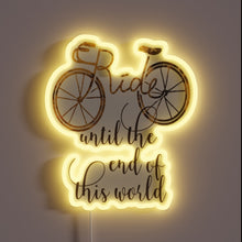 Load image into Gallery viewer, Neon travel companion illuminating your journey to the edge darkness