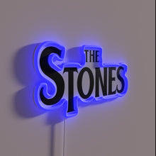 Load image into Gallery viewer, Rock History Rivalry: Rolling Stones vs The Beatles Neon Sign
