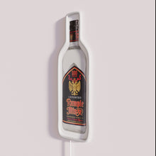 Load image into Gallery viewer, Vibrant LED glow of iconic Rumple Minze brand identity artwork