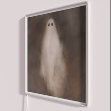 Load image into Gallery viewer, Vintage Gothic horror decor in vibrant RGB neon lighting style