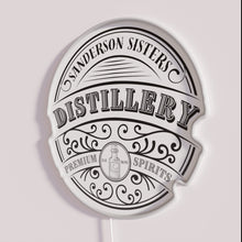 Load image into Gallery viewer, Add a spooky glow with Sanderson Sisters Distillery neon signage.