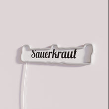 Load image into Gallery viewer, RGB Neon Sauerkraut Sign Add Decorative Touch to Kitchen Spaces