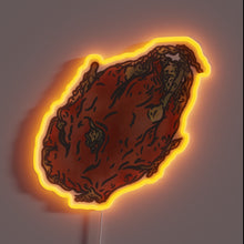 Load image into Gallery viewer, Vibrant Neon Sign featuring Semi-Realistic Dragon Fruit in Colorful Hues