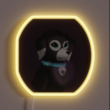 Load image into Gallery viewer, Modern, eye-catching semi-realistic emerald green neon light display decor