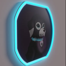 Load image into Gallery viewer, Emerald Green Semi-Realistic Neon Sign with Vibrant RGB Color Effect