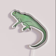 Load image into Gallery viewer, Semi-Realistic Lizard Wall Neon Sign with RGB Color Changing Lights