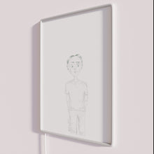 Load image into Gallery viewer, Vibrant semi-realistic person RGB neon light decorative home accent signage