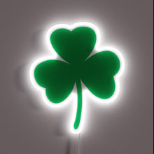 Load image into Gallery viewer, Irish-themed neon sign featuring vibrant green and colorful light effects.