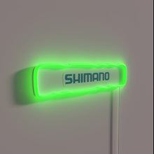 Load image into Gallery viewer, Shimano Cycling Brand Neon Sign with RGB Illumination and Design