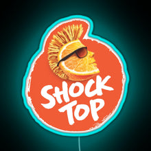 Load image into Gallery viewer, Shocktop Alcohol RGB neon sign lightblue