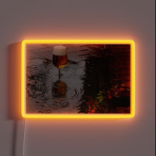 Load image into Gallery viewer, Colorful Neon Sign Featuring Beer-Themed Design with RGB Lighting Effects