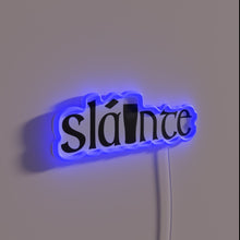 Load image into Gallery viewer, Cheerful Irish-themed pub decor with vibrant RGB color changing lighting.