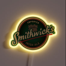 Load image into Gallery viewer, Smithwick's Irish Ale neon beer sign.