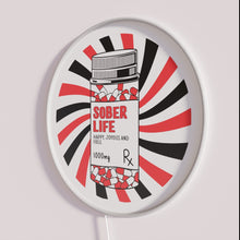 Load image into Gallery viewer, Neon Sobriety Support Sign for AA and NA Recovery Spaces