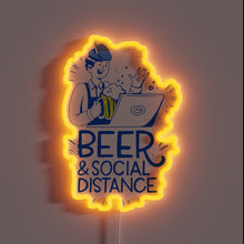 Load image into Gallery viewer, Neon Sign: Celebrate Oktoberfest from home during COVID-19 Lockdown.