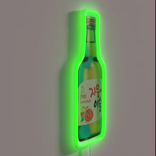 Load image into Gallery viewer, Add vibrant Seoul spirit with this Soju RGB neon light
