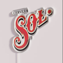 Load image into Gallery viewer, Vibrant Sol Mexican Beer Sign in Multicolor High Definition Neon