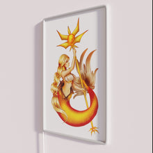 Load image into Gallery viewer, Vibrant Solar Powered Neon Sign with Colorful RGB LED Display