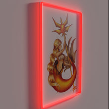 Load image into Gallery viewer, Eye-catching LED warning light with vibrant RGB neon color options