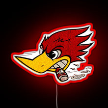 Load image into Gallery viewer, Speed Thrush RGB neon sign red