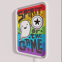 Load image into Gallery viewer, Add vibrant energy with this colorful sports spirit neon sign