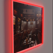 Load image into Gallery viewer, Vibrant sports bar decor with customizable RGB neon lighting accents