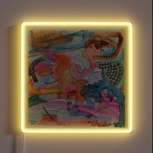 Load image into Gallery viewer, Brighten your sports room with vibrant RGB lighting neon sign
