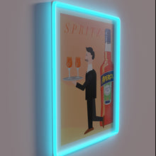 Load image into Gallery viewer, Add vibrant Italian flair with glowing Aperol spritz neon signage.