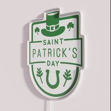 Load image into Gallery viewer, RGB Neon Sign Decorations for St. Patrick's Day Events Party